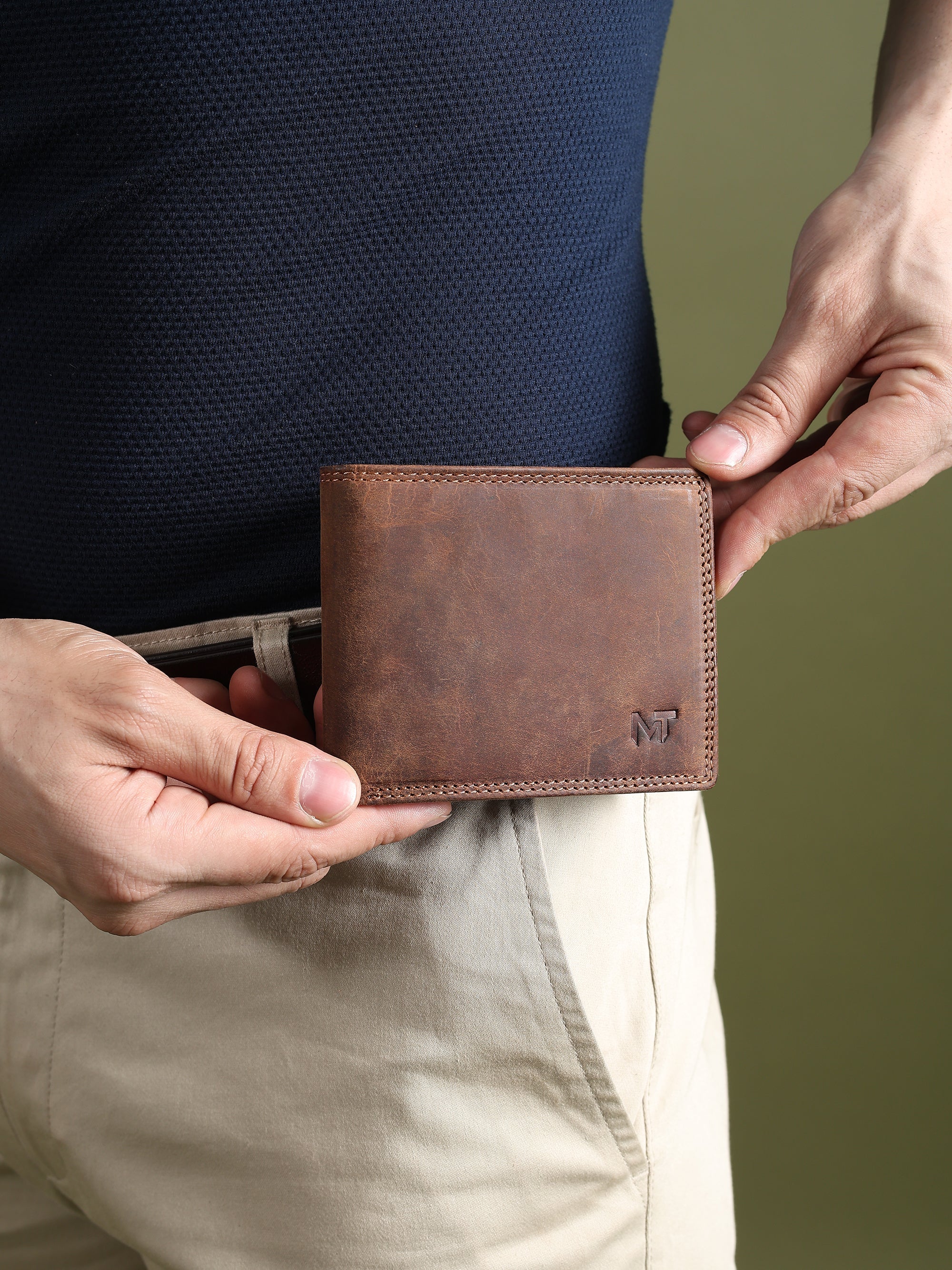 Buffalo Leather Men&