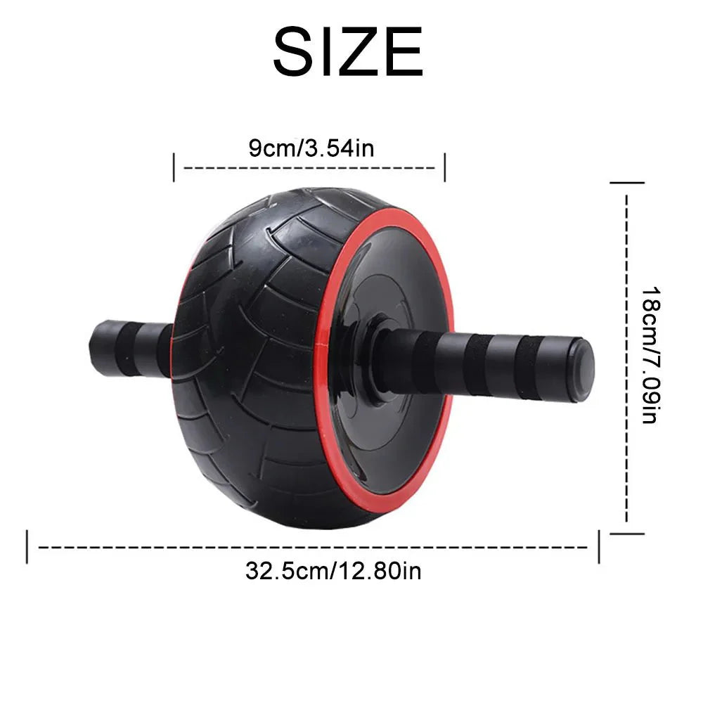 Ab Wheel Roller – Core Strength & Abdominal Muscle Trainer