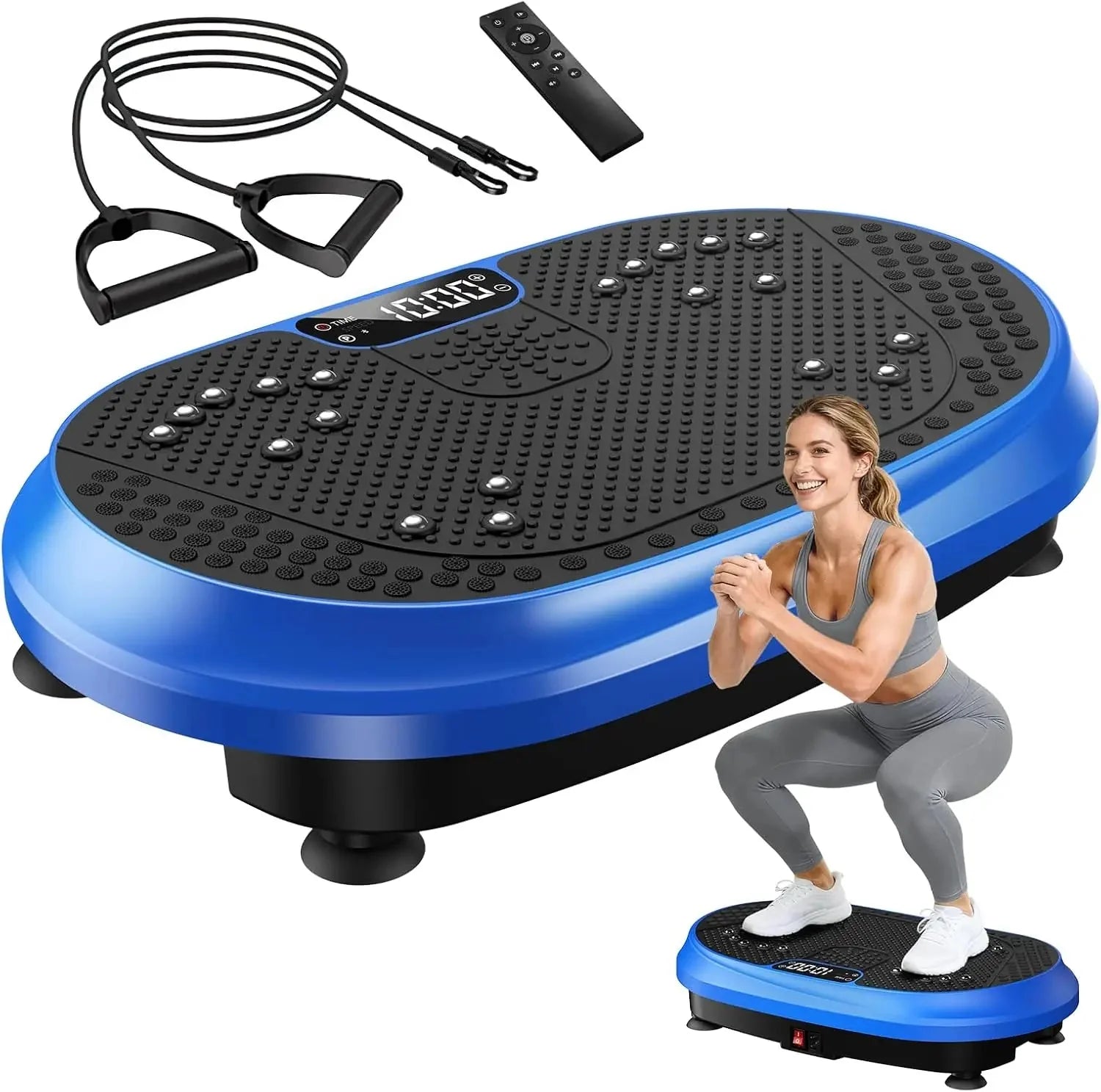 Vibrating Fitness Platform – Full Body Shaker Workout with Bluetooth