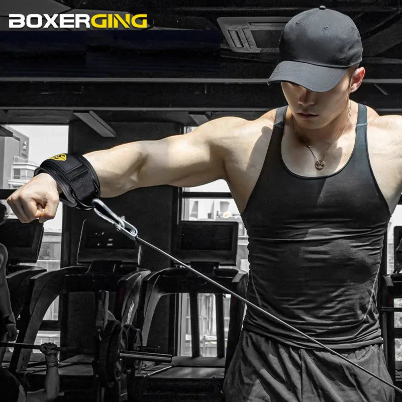 Wrist & Ankle Strap Cuffs – Cable Machine & Resistance Band Fitness Accessories