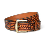 Modern Western Leather Belt for Men
