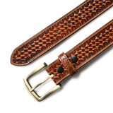 Modern Western Leather Belt for Men