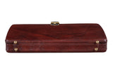 Executive Men's Leather Attache Briefcase