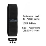 Fabric Resistance Hip Band – Glute & Thigh Squat Loop for Yoga & Fitness