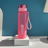 400ml 560ml Sports Water Bottle High Capacity Plastic Fitness Portable Durable Camping Hiking Workouts Outdoor Sports Cups