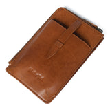 Compact Leather Crossbody Bag for Phone