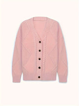 Plus Size Twist-Front Button Cardigan Sweater – V-Neck Long Sleeve Casual Knit
