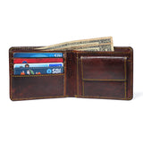 Ryan Classic Bi-Fold Wallet – Premium Genuine Leather Slim