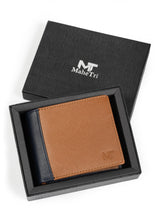 Saxton Bi-Colour Leather Wallet Premium Slim