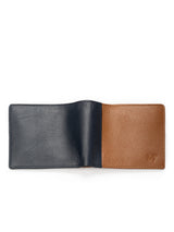 Saxton Bi-Colour Leather Wallet Premium Slim