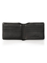 Black Duke Bifold Wallet Premium Leather Slim Minimalist