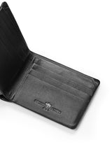 Black Duke Bifold Wallet Premium Leather Slim Minimalist