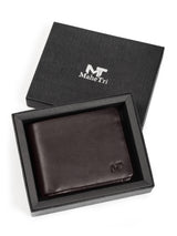 Dark Brown Bifold Wallet – Premium Leather Slim Classic Wallet
