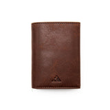 Vintage Stitch Leather Wallet.
