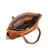Luxury Kodiak Tan Leather Tote Bag