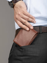 Brown Duke Bifold Wallet for Men