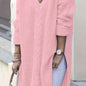 Women's Casual V-Neck Long Sleeve Knit Pullover Sweater