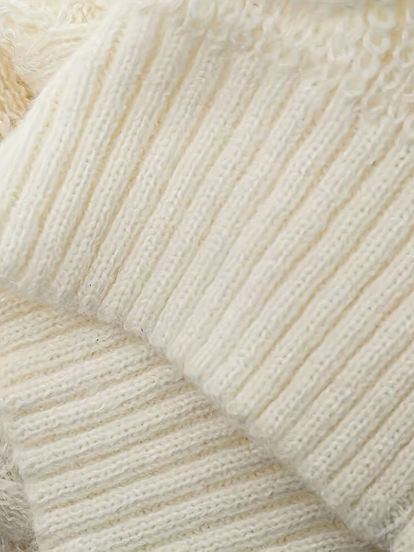 Plus Size Knit Pullover Sweater and Skirt Set, Round Neck