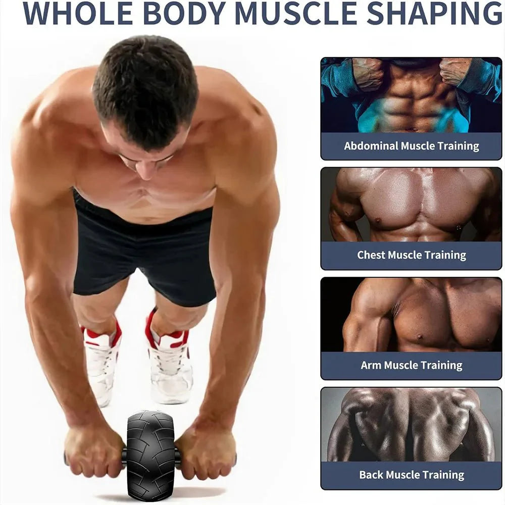 Ab Wheel Roller – Core Strength &amp; Abdominal Muscle Trainer