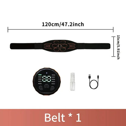 Abdominal Massager Waist Belt Muscle Toner Smart Abdominal Muscle Trainer For Arm Leg Workout Training Fitness Massage Equipment