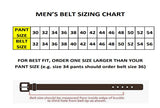 Modern Western Leather Belt for Men