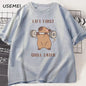 Capybara Gym T-Shirt Men Women Sports Weightlifting Tee Workout Fitness T Shirt Top Unisex Softstyle Loose Cotton Tshirt Clothes
