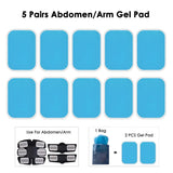 Electrical Muscel Stimulator Massager Abdomen Buttocks Arm Leg Neck Hips Trainer Muscle Toner Fitness Training Workout Equipment