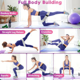 Fabric Resistance Hip & Booty Bands – Glute & Thigh Squat Circle Loops