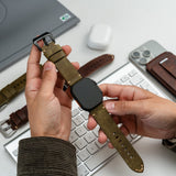 Leather Strap R01 Premium Handmade Genuine Leather