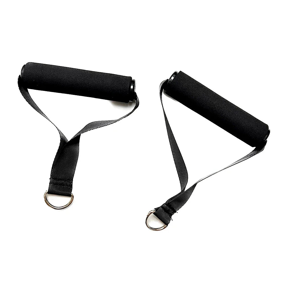Resistance Band Handle Bar Attachment Station – Home Gym Pulley & Strap System