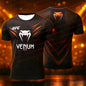 UFC Men's Short Sleeve Compression Shirt 2026 MMA Training Gym Workout Jersey Sportswear for Fighters Brand fitness clothes