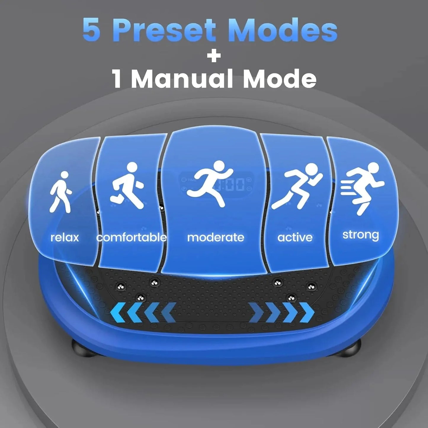 Vibrating Fitness Platform – Full Body Shaker Workout with Bluetooth