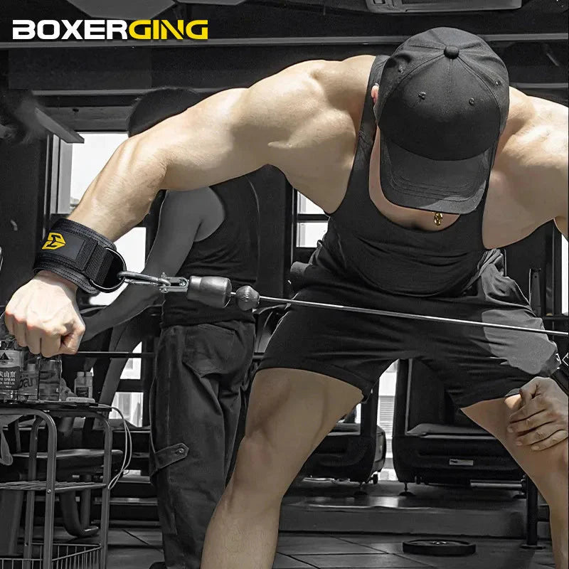Wrist & Ankle Strap Cuffs – Cable Machine & Resistance Band Fitness Accessories